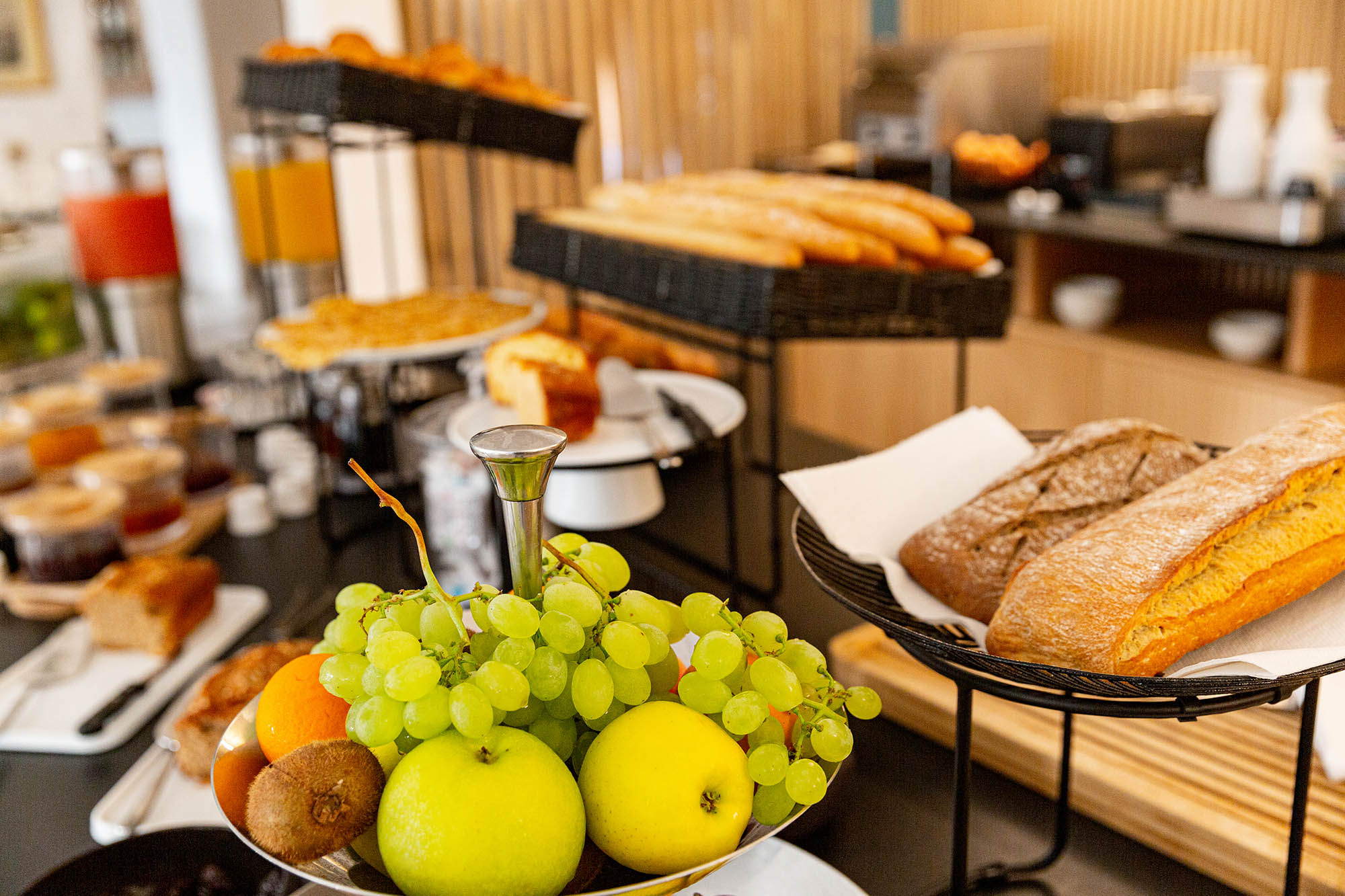 Petit déjeuné de l'hotel